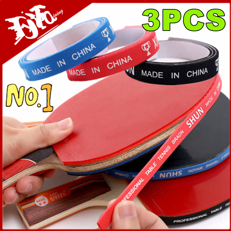 Table Tennis Bat - 3-1PC Table Tennis Racket Edge Tape