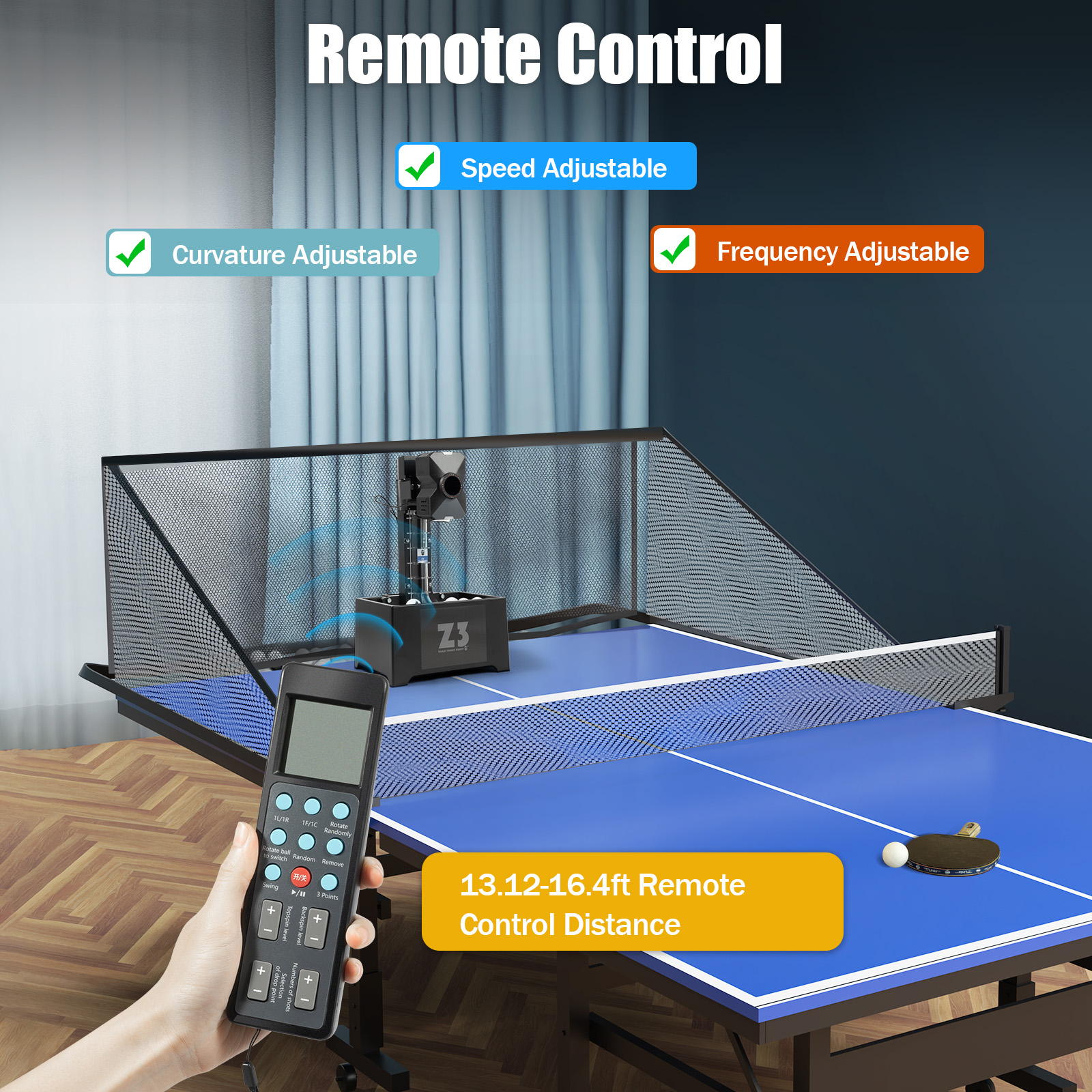 Table Tennis Robot with Net&10 - مراجعة Table Tennis Vr وسعره