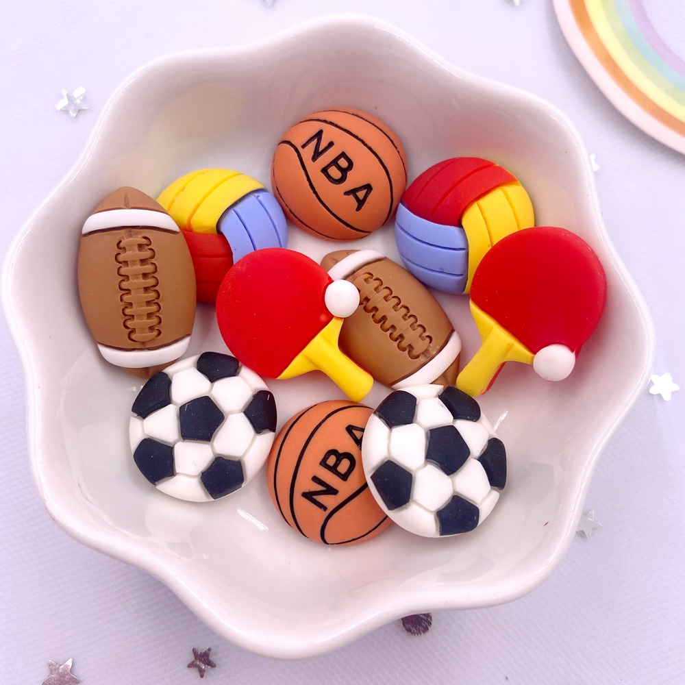 Colorful Resin Football basket - مراجعة Table Tennis Illustration وسعره