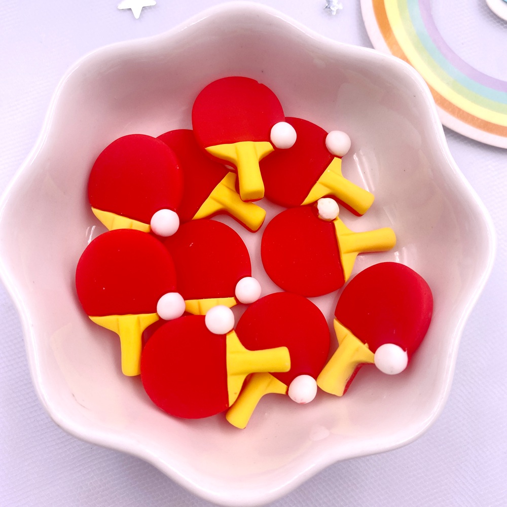 Colorful Resin Football basket - مراجعة Table Tennis Illustration وسعره