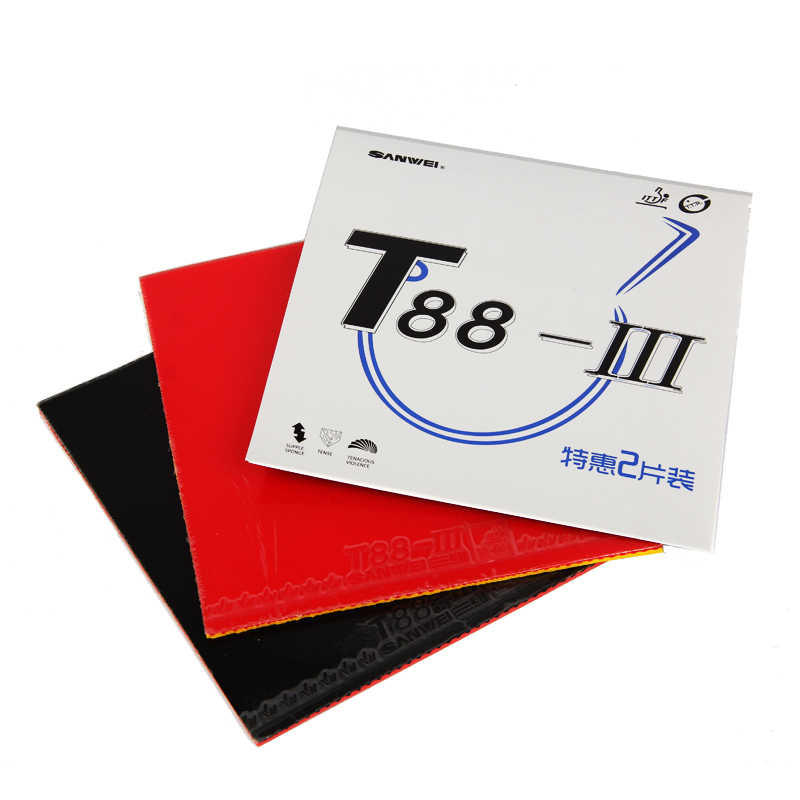 1 Red 1 Black Original SANWEI  - مراجعة Table Tennis Vr وسعره