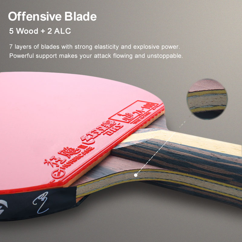 DHS 9 Star Table Tennis Racket - مراجعة Table Tennis Eleven وسعره