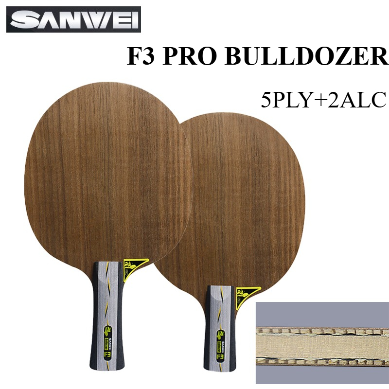 SANWEI F3 PRO BULLDOZER Table  - مراجعة Table Tennis Paddle وسعره
