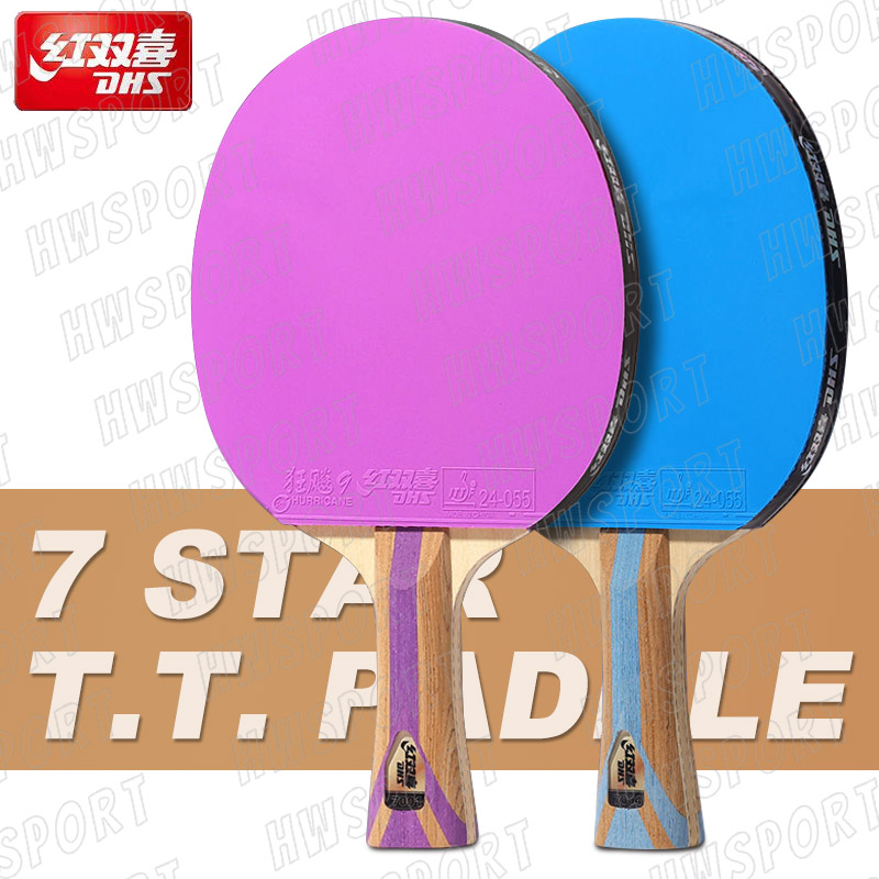 DHS 6 Star Color Table Tennis  - مراجعة Table Tennis Bat Butterfly وسعره