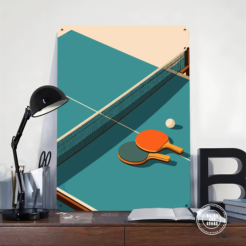 Table Tennis Still Life Illust - مراجعة Table Tennis Illustration وسعره