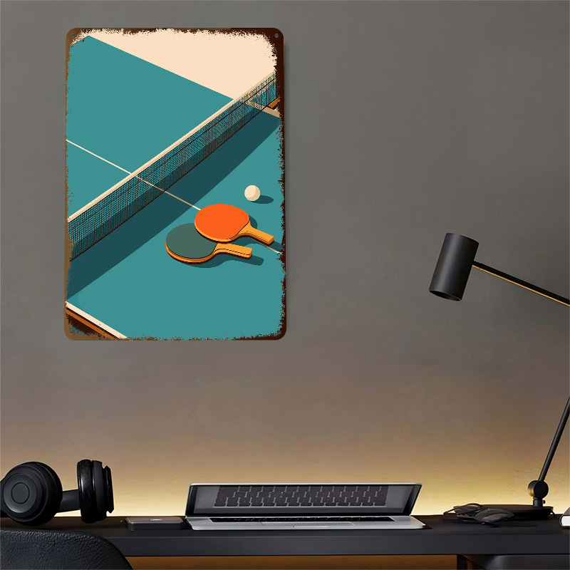 Table Tennis Still Life Illust - مراجعة Table Tennis Illustration وسعره