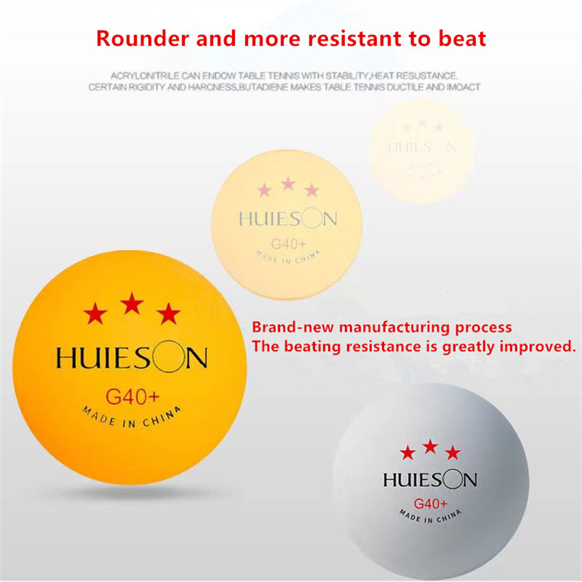 10 PCS/Lot  Huieson New ABS Ta - مراجعة Table Tennis Olympics وسعره