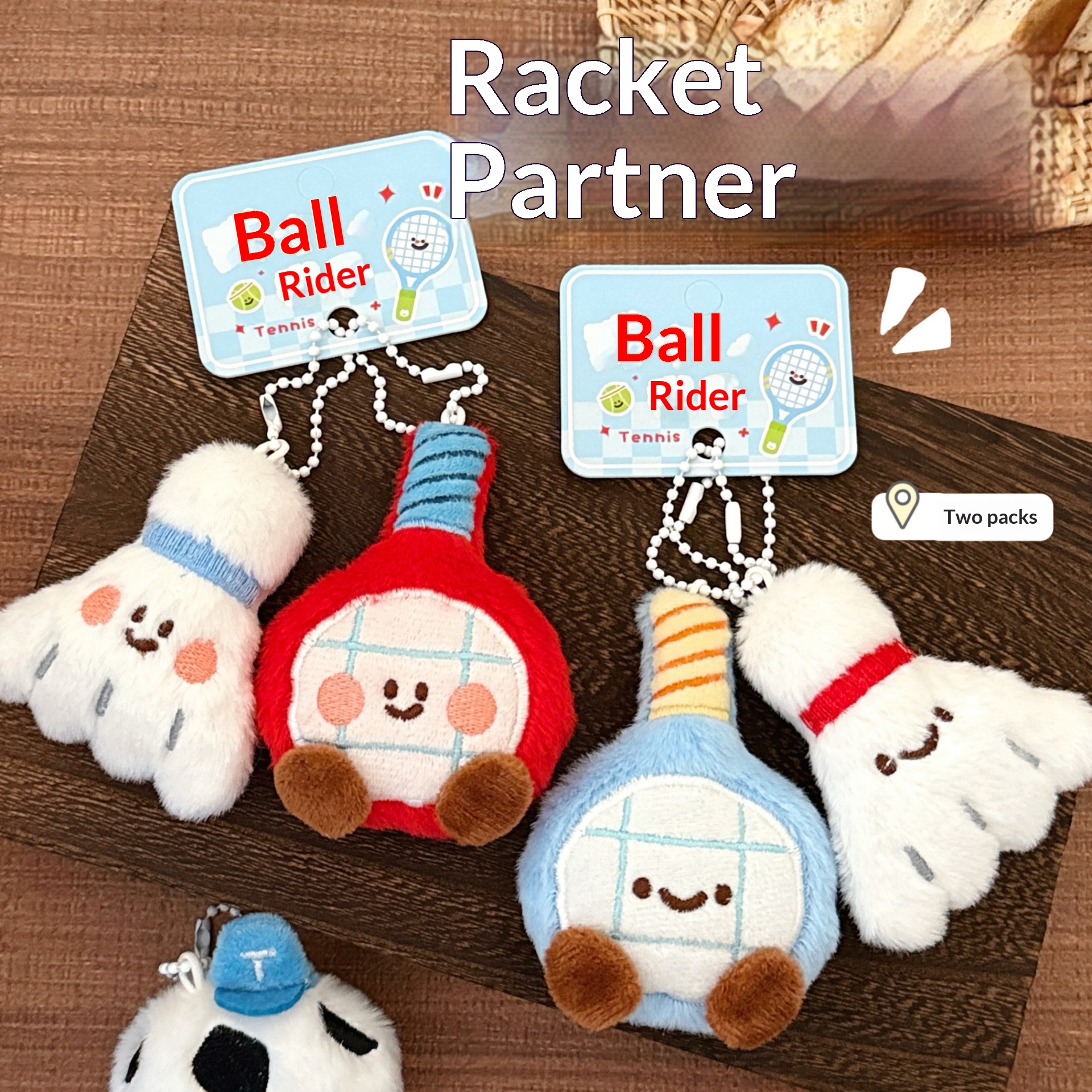2 Pcs Badminton Tennis Racquet - مراجعة Table Tennis Cartoon وسعره