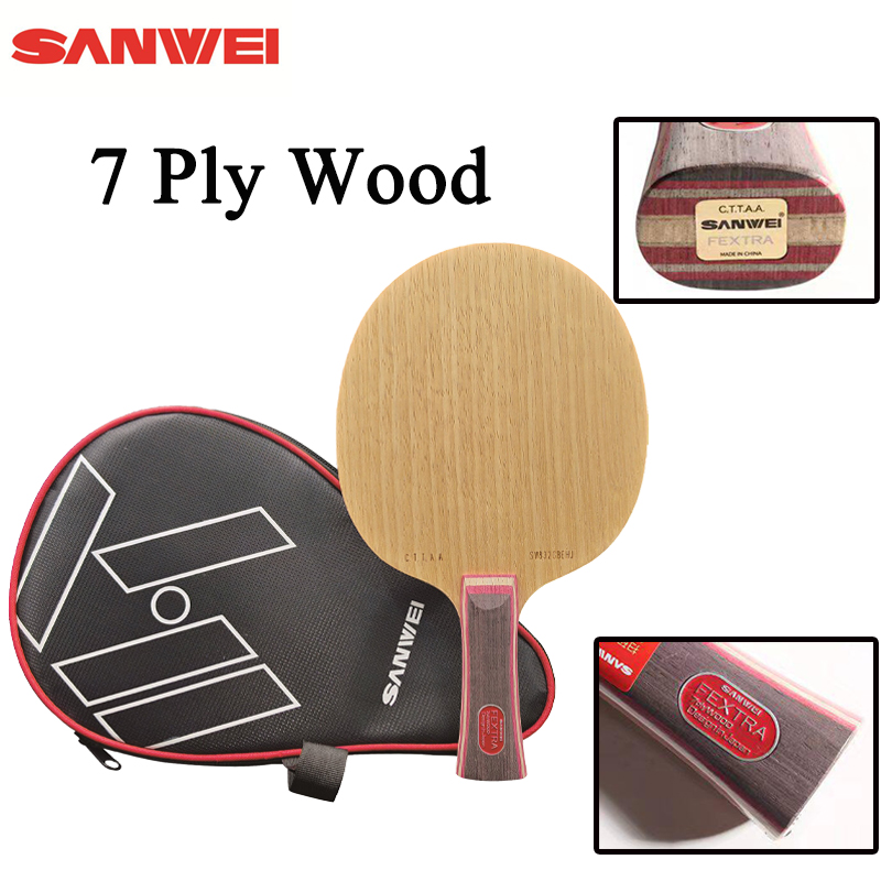 New SANWEI FEXTRA 7 Table Tenn - مراجعة Table Tennis Paddle وسعره