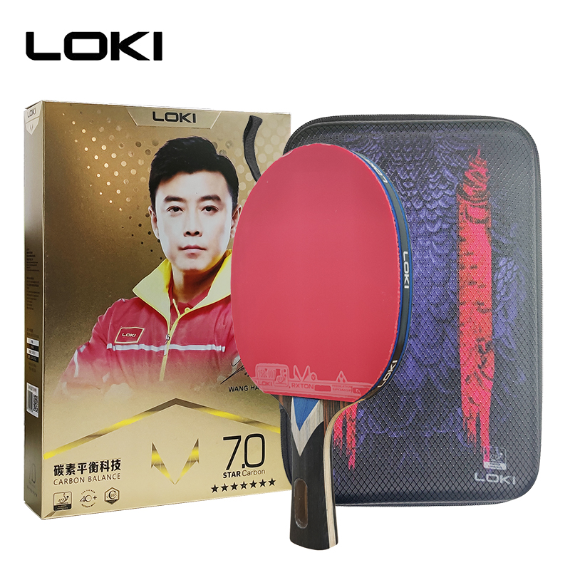 Loki 7 Star Table Tennis Racke - مراجعة Table Tennis Bat Butterfly وسعره
