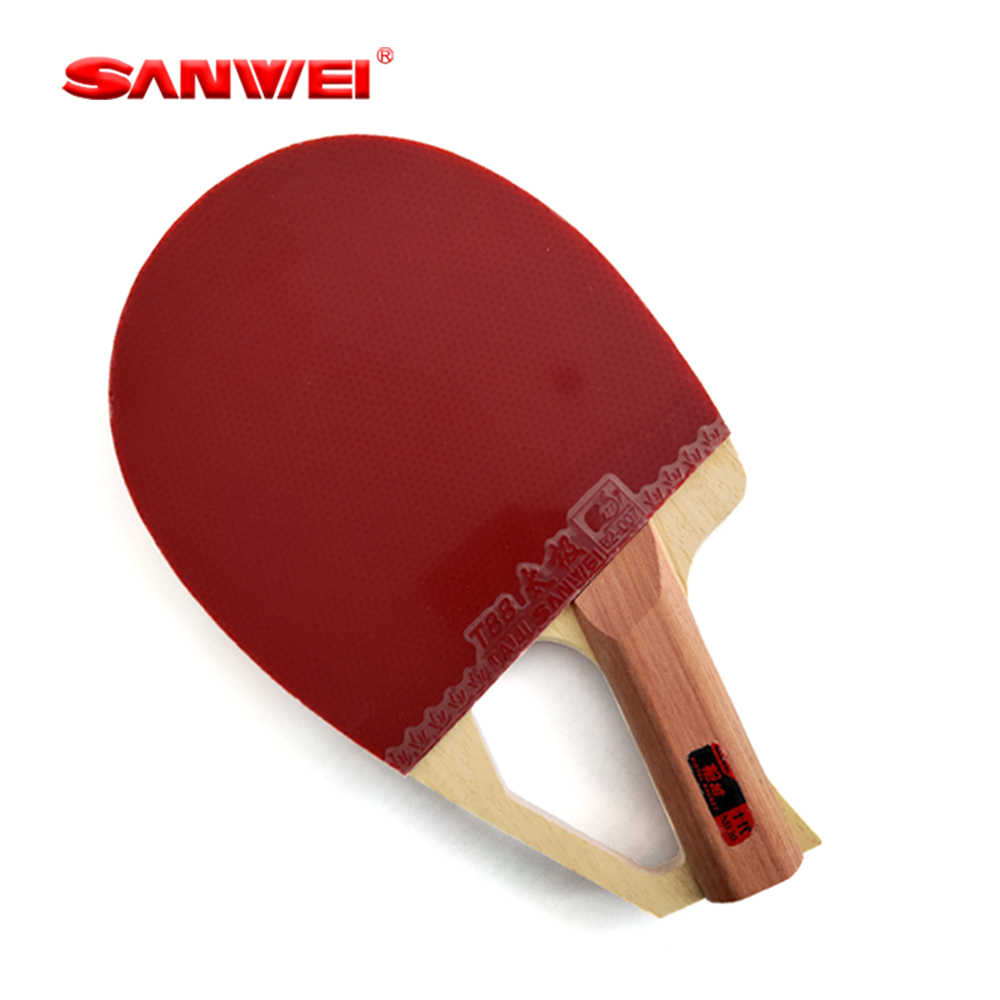 Original SANWEI Patented Pisto - مراجعة Table Tennis Paddle وسعره