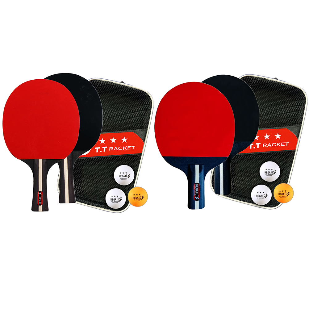 Table Tennis Racket 2 Rackets  - مراجعة Table Tennis Olympics وسعره