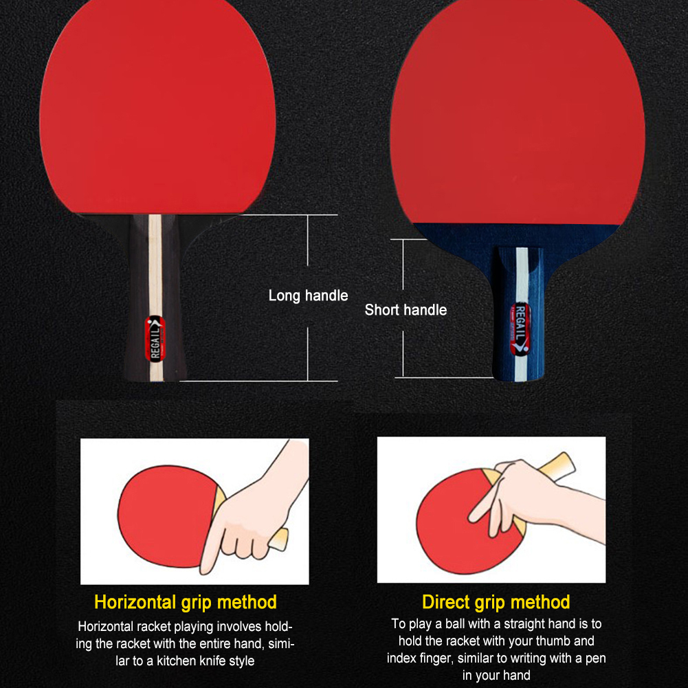 Table Tennis Racket 2 Rackets  - مراجعة Table Tennis Olympics وسعره