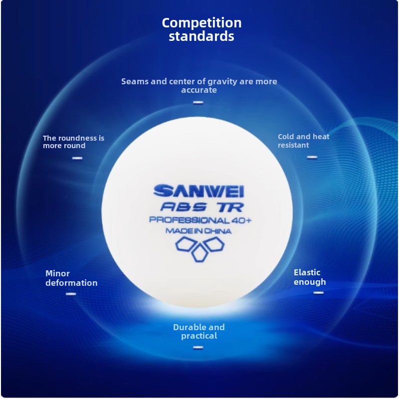 100 pcs Sanwei New Materials P - مراجعة Table Tennis Vr وسعره