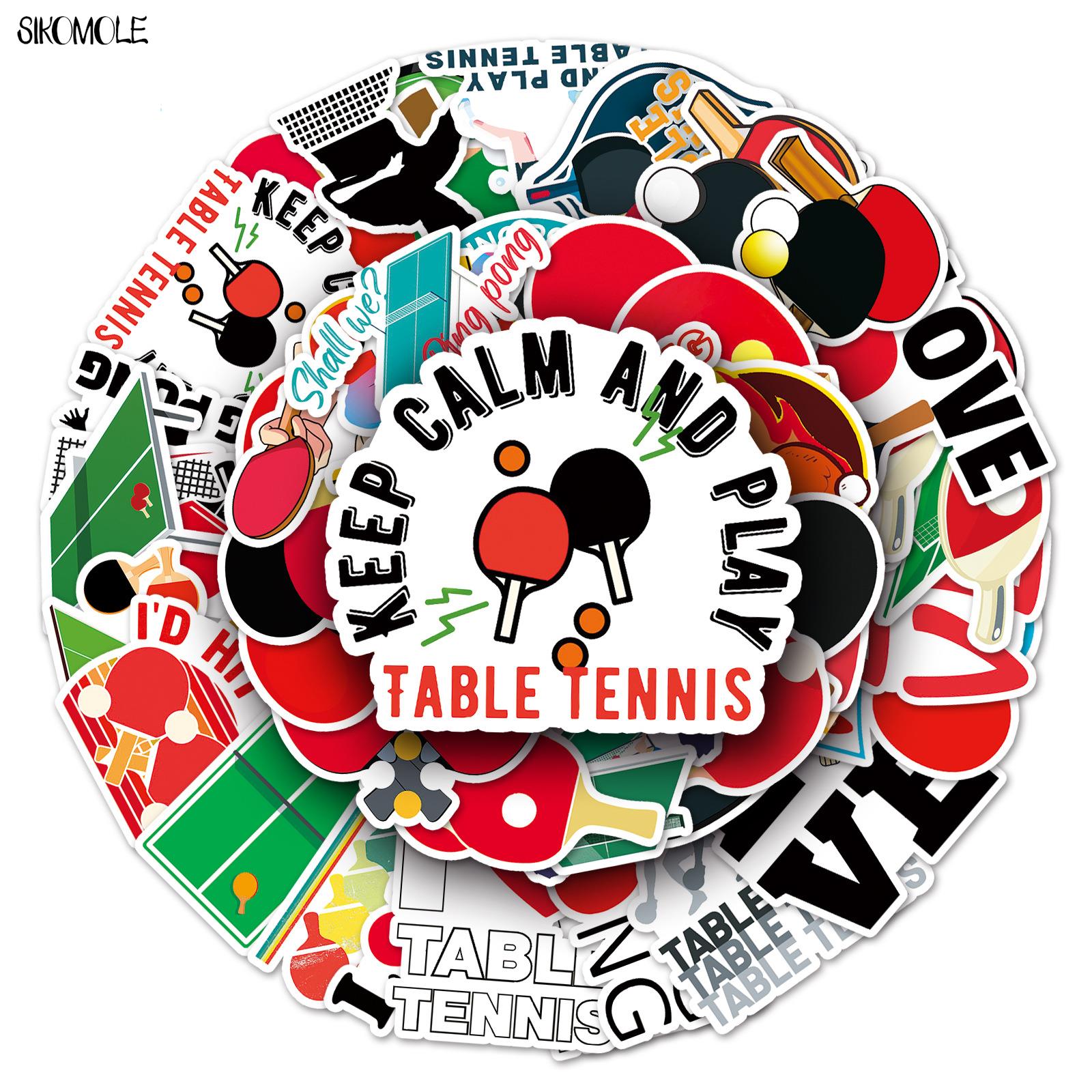 10/30/50pcs Ping-pong Ball Sti - مراجعة Table Tennis Olympics وسعره
