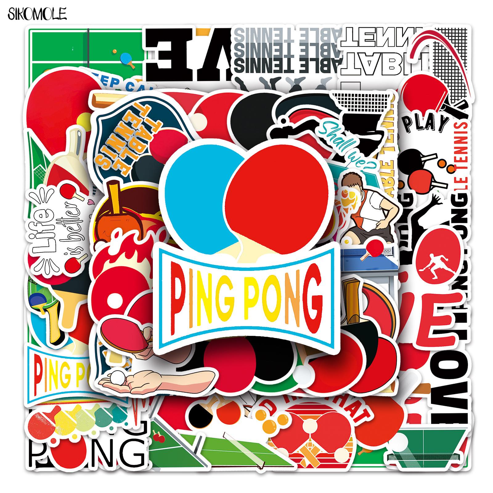 10/30/50pcs Ping-pong Ball Sti - مراجعة Table Tennis Olympics وسعره