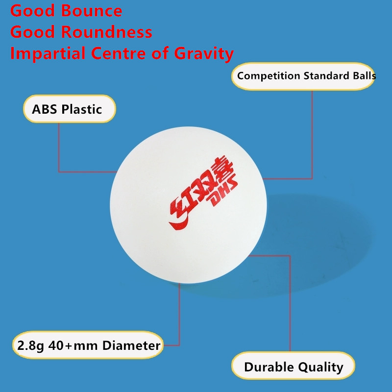 20/50/100 PCS DHS Table Tennis - مراجعة Table Tennis Olympics وسعره