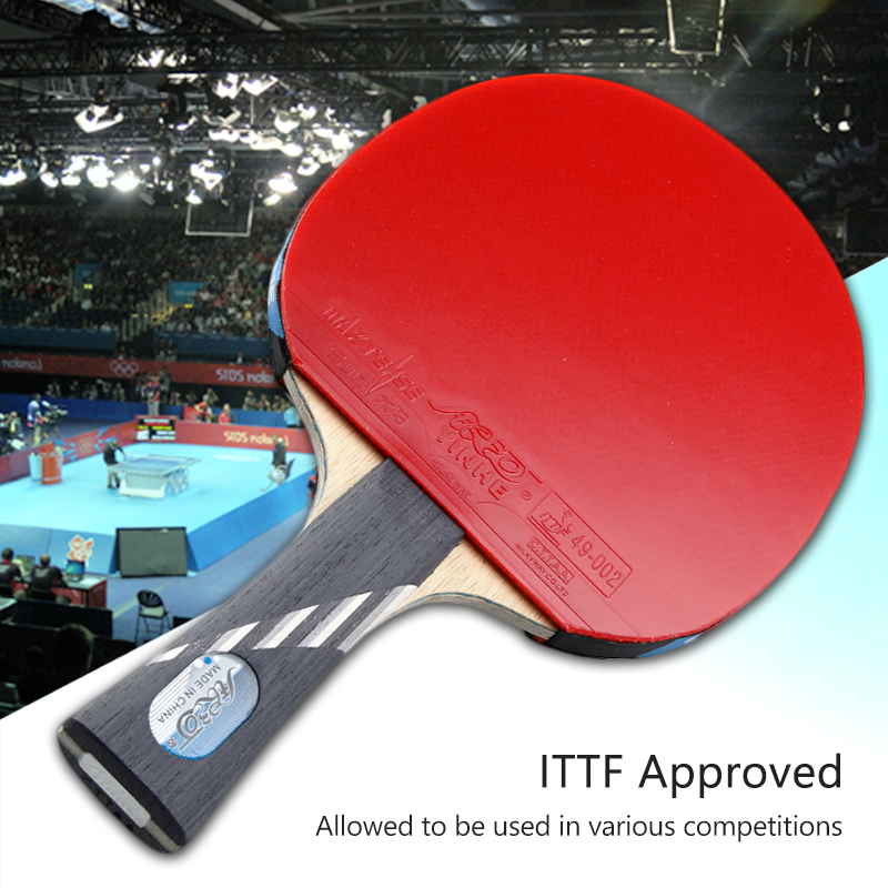 Yinhe 10-star Ping Pong Racket - مراجعة Table Tennis Bat Butterfly وسعره