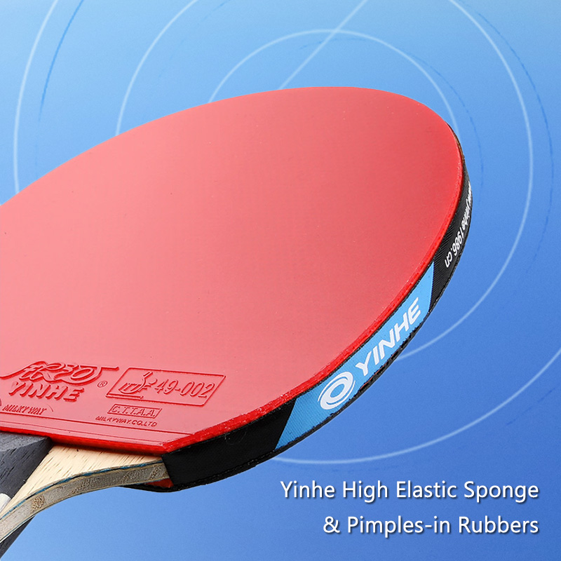 Yinhe 10-star Ping Pong Racket - مراجعة Table Tennis Bat Butterfly وسعره