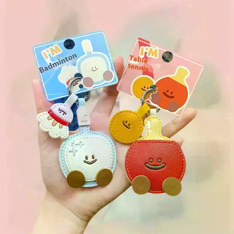 Cute Cartoon Leather Racket St - مراجعة Table Tennis Cartoon وسعره