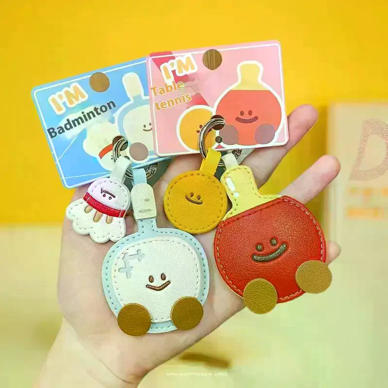 Cute Cartoon Leather Racket St - مراجعة Table Tennis Cartoon وسعره
