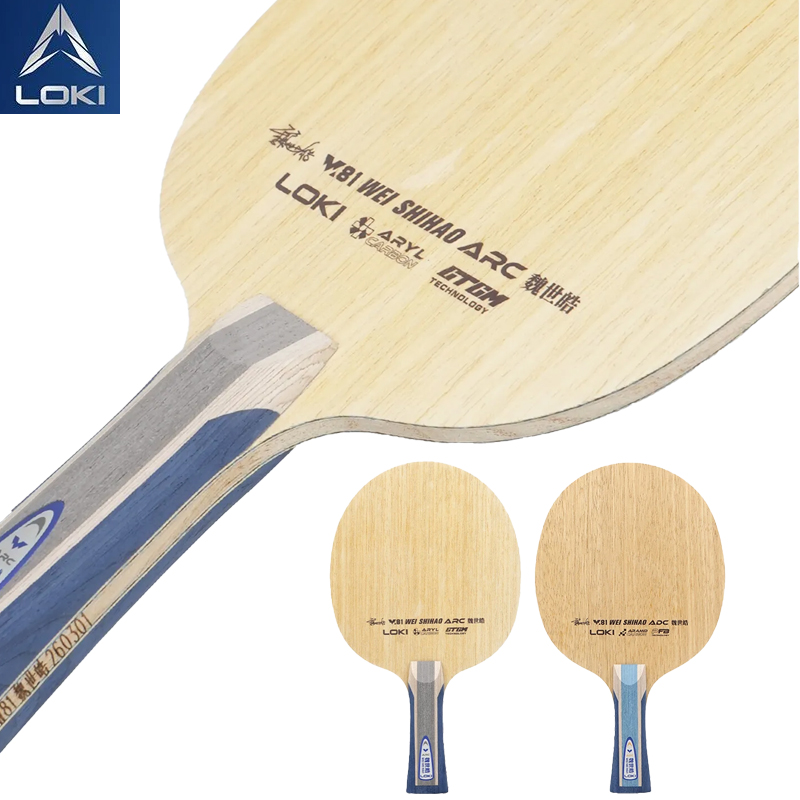 LOKI W81 Series Wei Shihao Tab - مراجعة Table Tennis Paddle وسعره