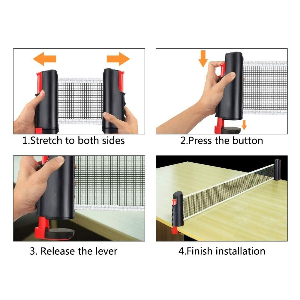 Table Tennis Net Ping Pong Rac - مراجعة Table Tennis Bat وسعره