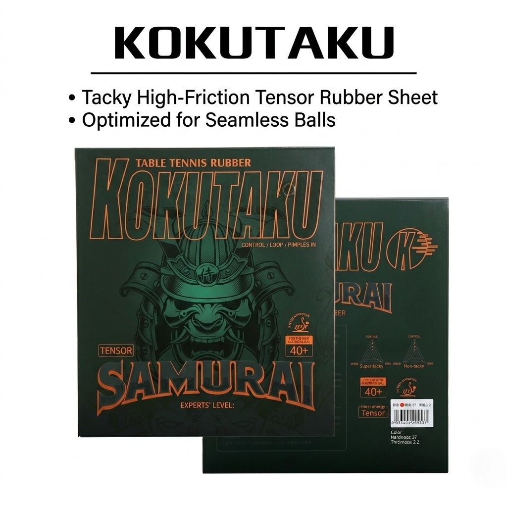 Kokutaku Sakura 868 Rubber Set - مراجعة Table Tennis Association وسعره
