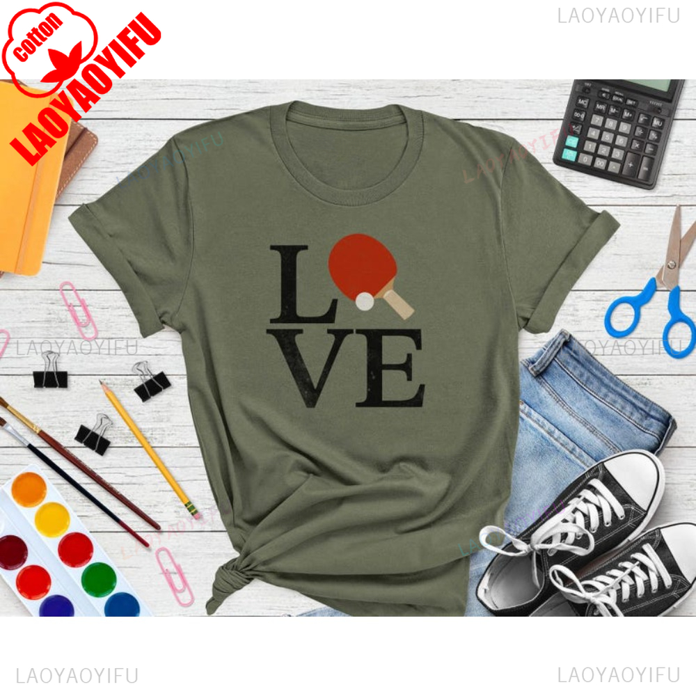 Vintage Ping Pong Lover I Love - مراجعة Table Tennis Cartoon وسعره