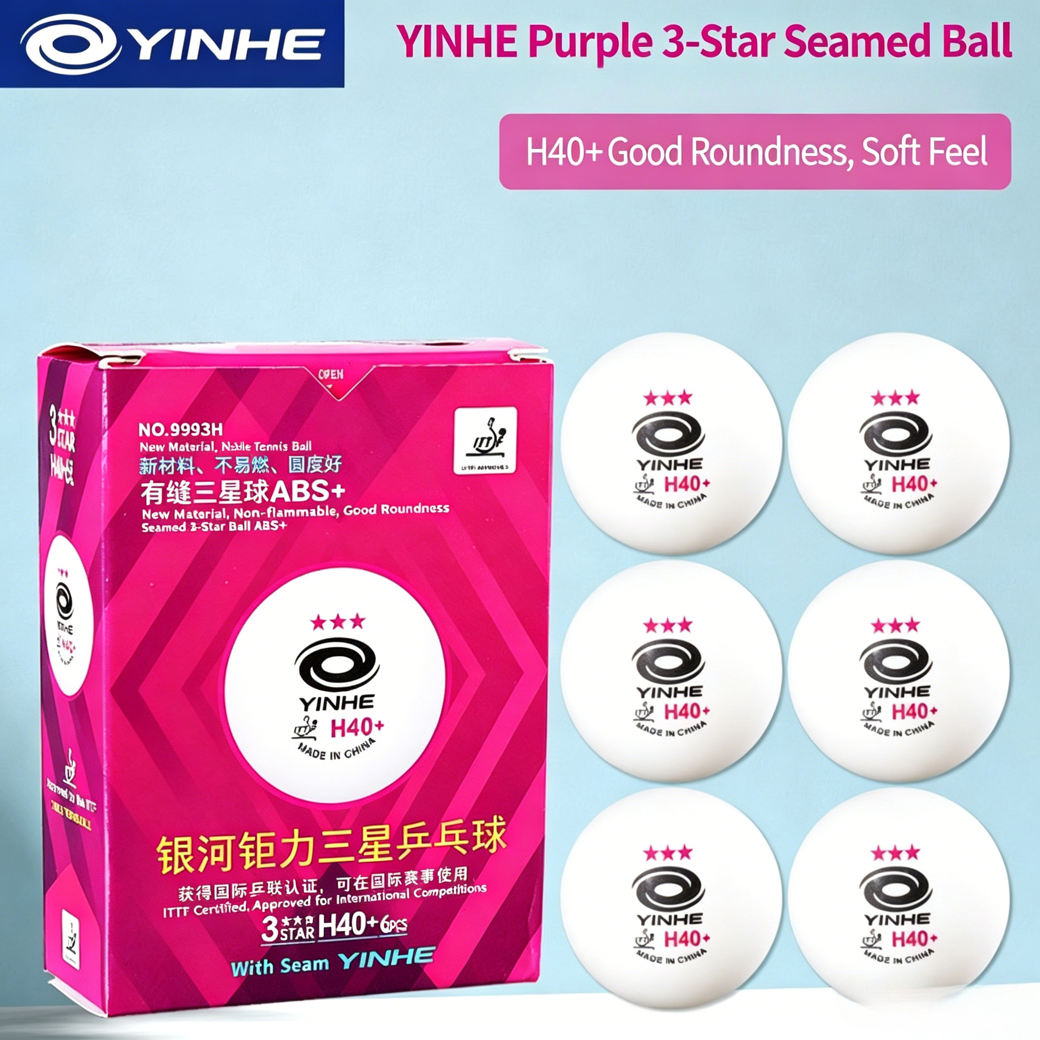YINHE H40+/Y40+ Seamed Table T - مراجعة Table Tennis Vr وسعره