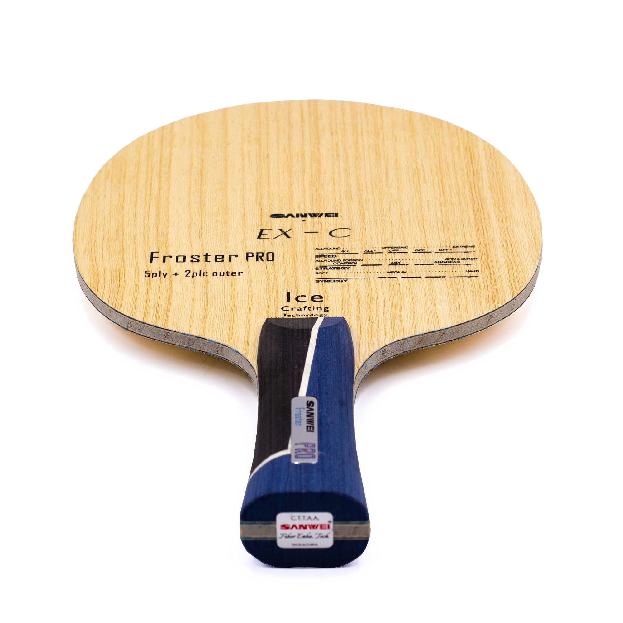 SANWEI ALC Table Tennis Blade  - مراجعة Table Tennis Paddle وسعره