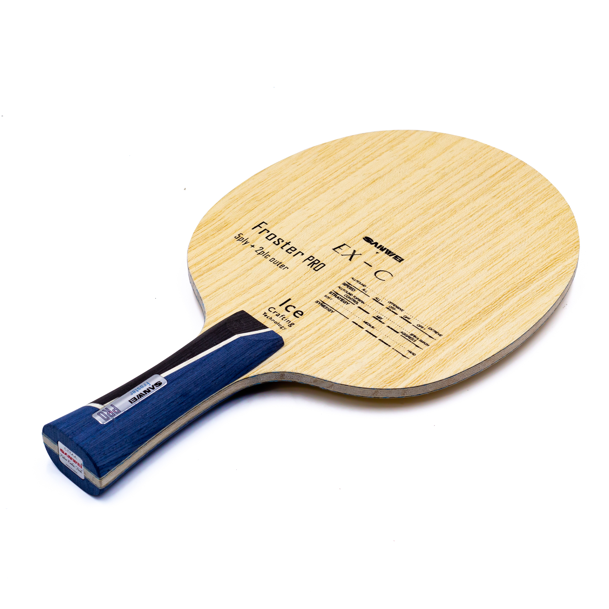 SANWEI ALC Table Tennis Blade  - مراجعة Table Tennis Paddle وسعره