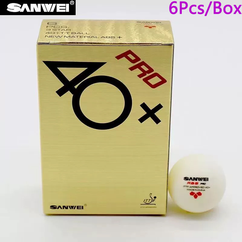 3Stars SANWEI ABS PRO 40+ Tabl - مراجعة Table Tennis Vr وسعره