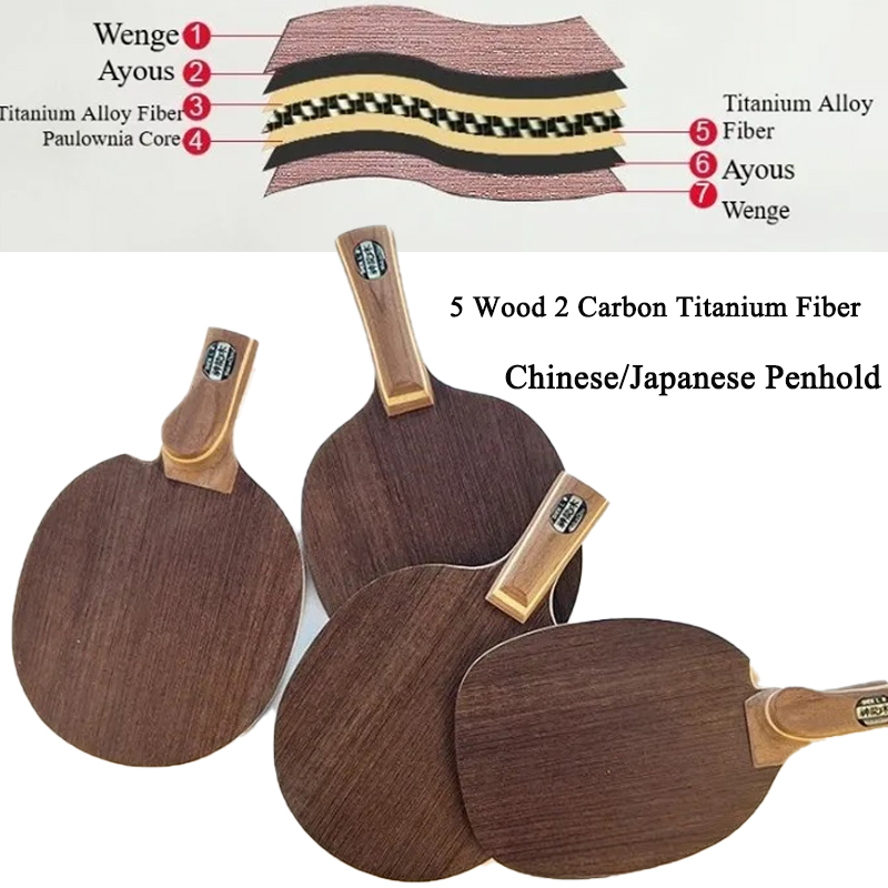 Table Tennis Blade Chinese/Jap - مراجعة Table Tennis Paddle وسعره