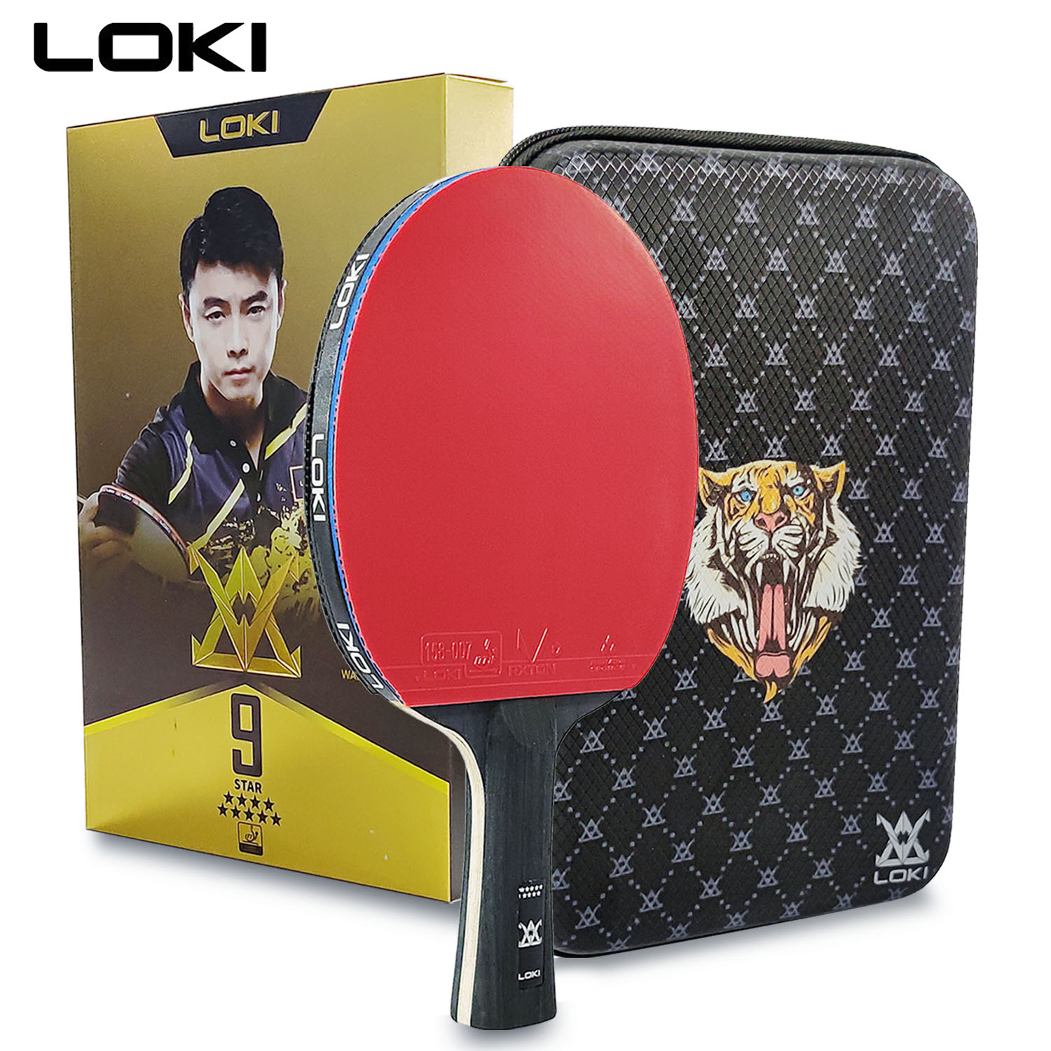 LOKI 9 Star Table Tennis Racke - مراجعة Table Tennis Eleven وسعره
