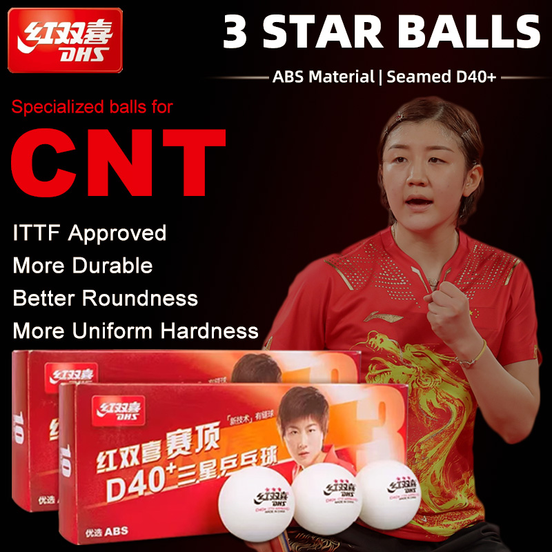 DHS D40+ DJ40+ Ping Pong Balls - مراجعة Table Tennis Olympics وسعره