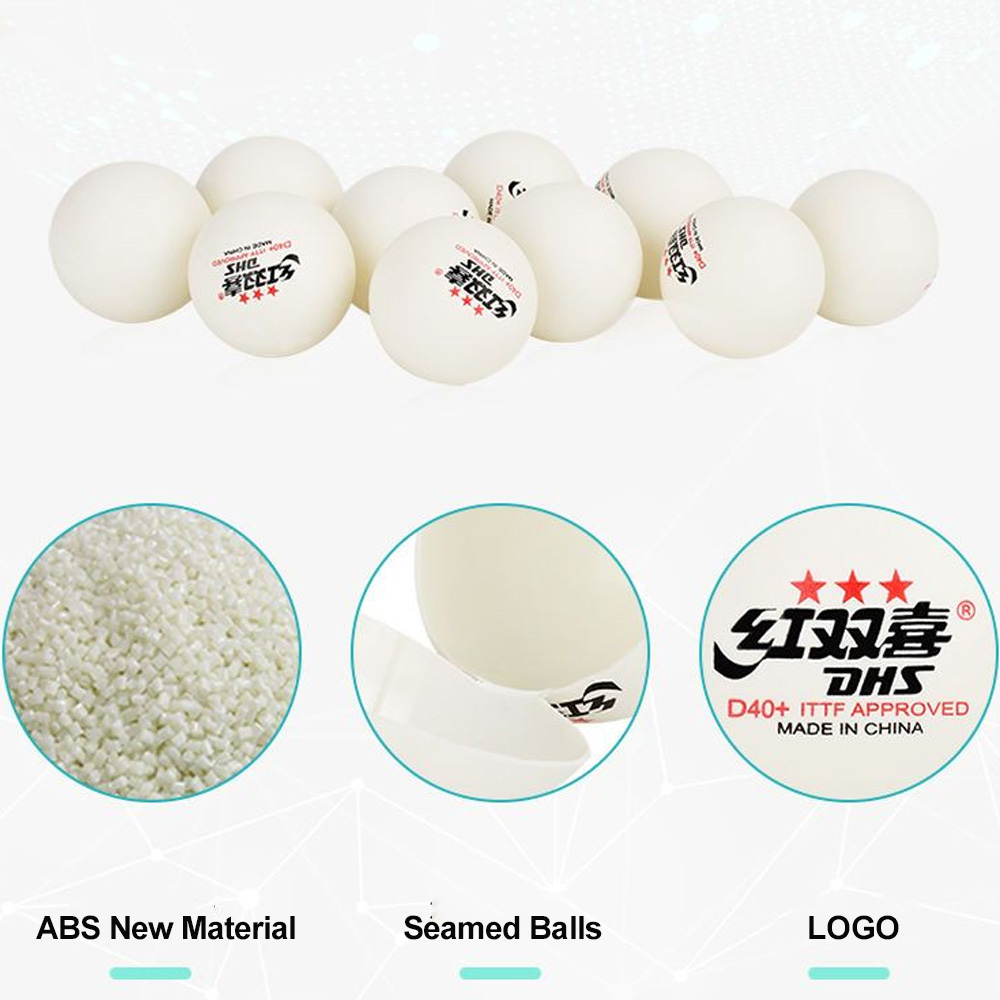 DHS D40+ DJ40+ Ping Pong Balls - مراجعة Table Tennis Olympics وسعره