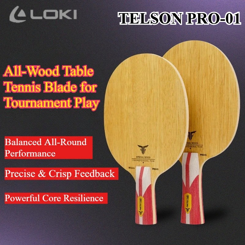 New LOKI TELSON PRO-01 Table T - مراجعة Table Tennis Paddle وسعره