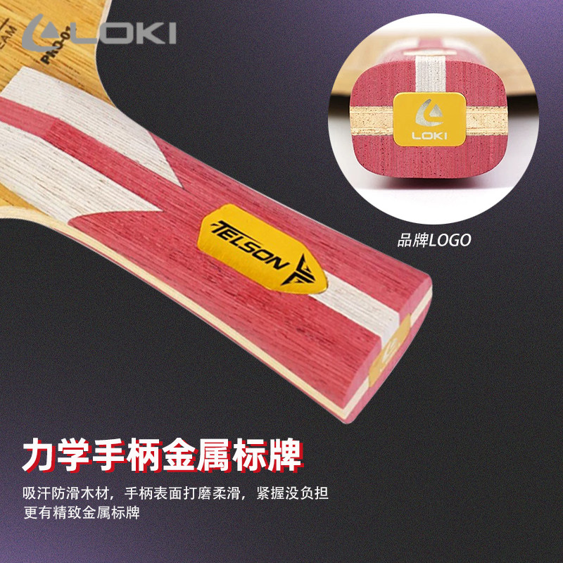 New LOKI TELSON PRO-01 Table T - مراجعة Table Tennis Paddle وسعره
