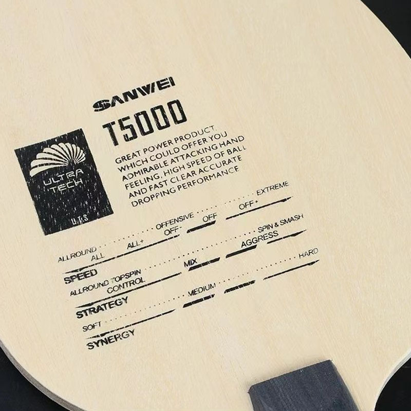 Original Sanwei T5000 Table Te - مراجعة Table Tennis Eleven وسعره