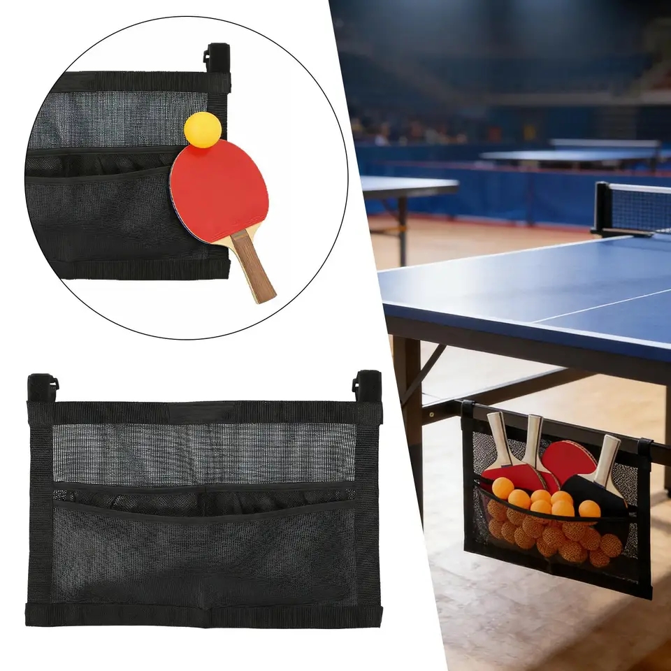 New Mesh Pingpong Ball Holder  - مراجعة Table Tennis Olympics وسعره